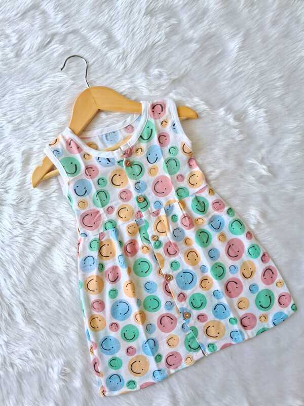 Copy of Muslin Frock - Smiley