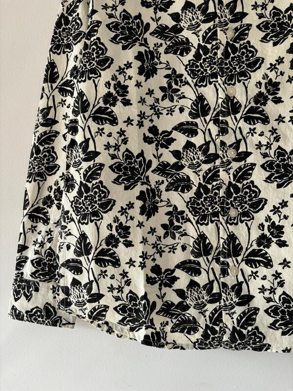 Black printed shirts