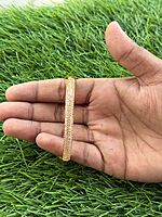 Circle Shape with white stone gold plated Bracelet