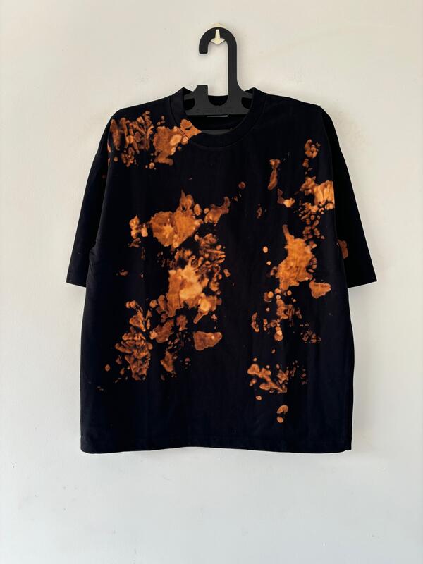 Black tie & dye Oversized