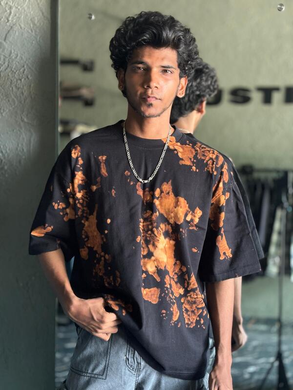 Black tie & dye Oversized