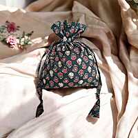 Zardozi Block Printed Potli Bag