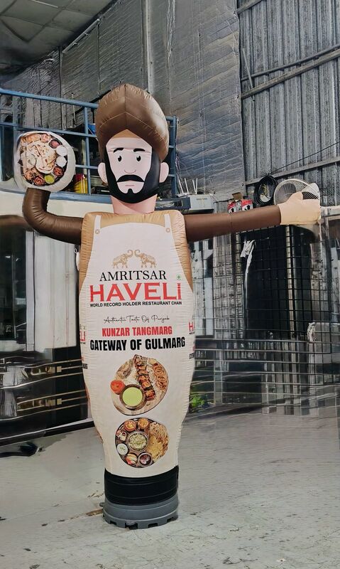 Personalized Welcome Balloon Outdoor Promotional Balloon For Trade Shows & Exhibitions Marathons & Sports Events Store Launches & Product Activations Festivals, Fairs, School & College Functions