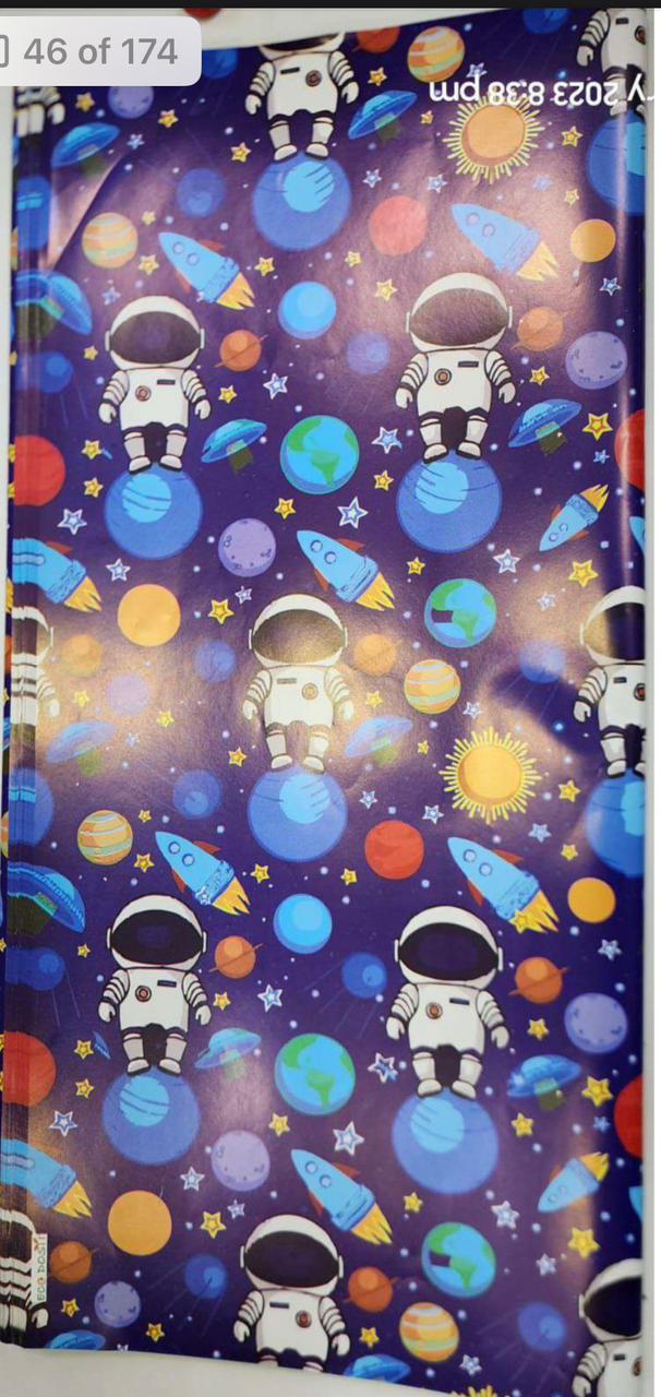 Gift Wrapping Sheet -  Astronaut