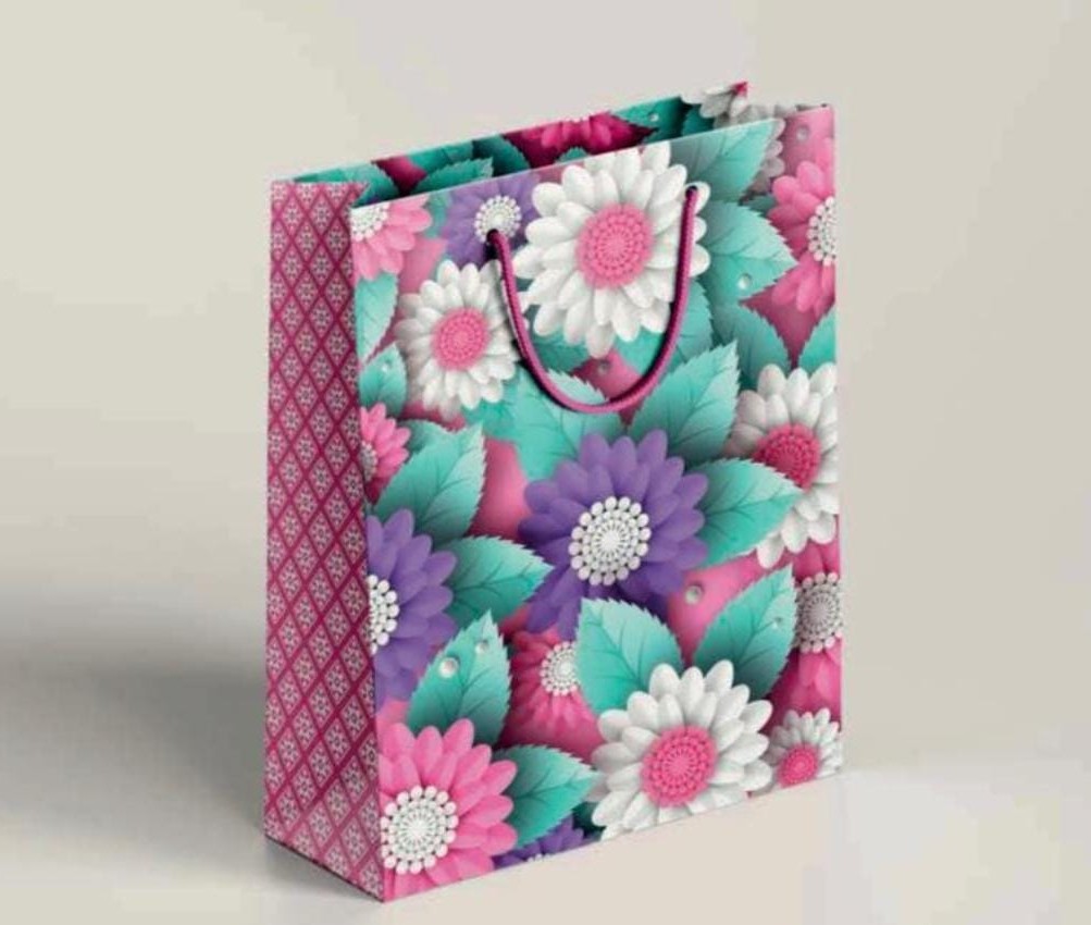 Floral Paper Bags