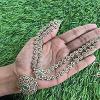 Ball stone design neckpiece