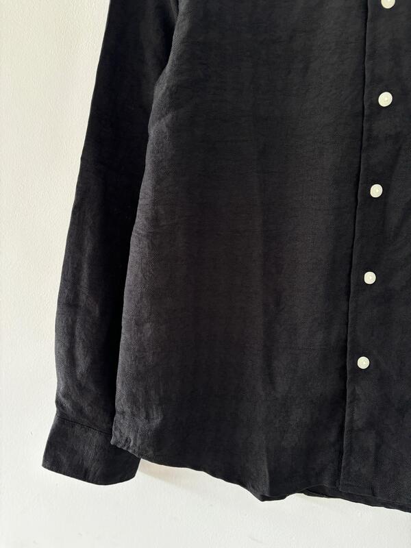 Black jacquard shirt