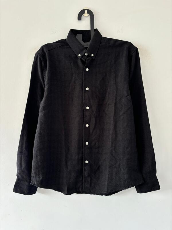 Black jacquard shirt
