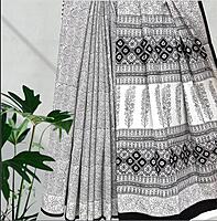 Cotton Bagh Printed Saree #6