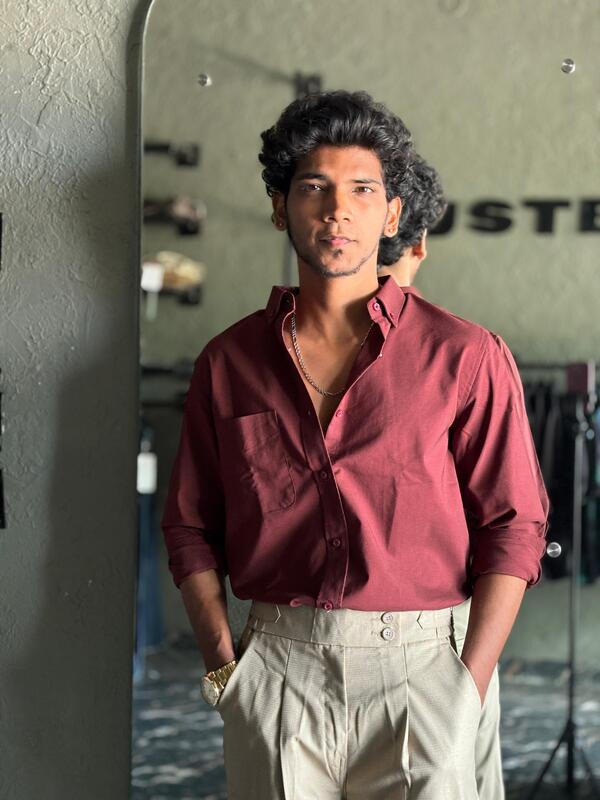 Turkey red oxford shirt