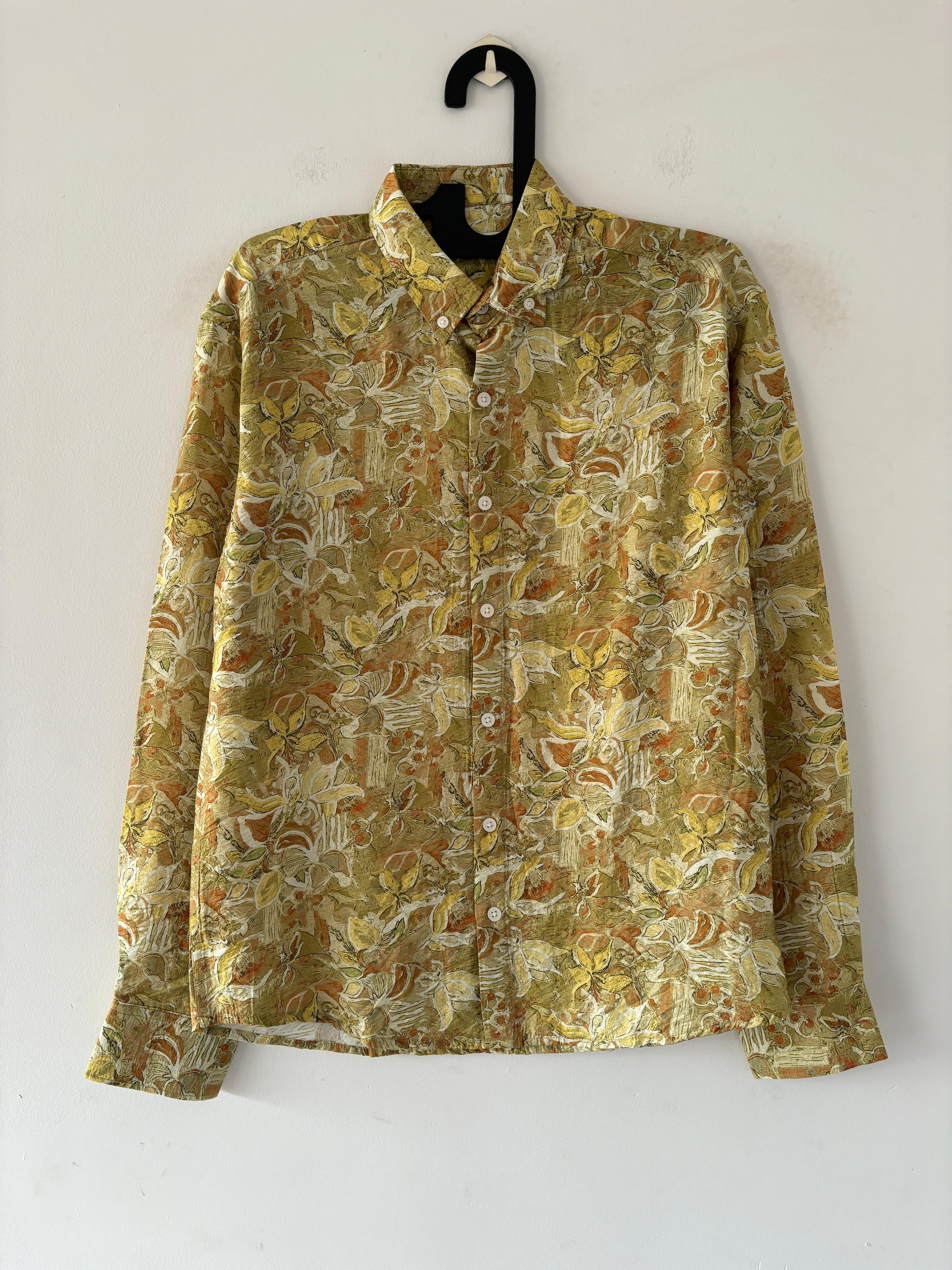 Medallion printed shirts