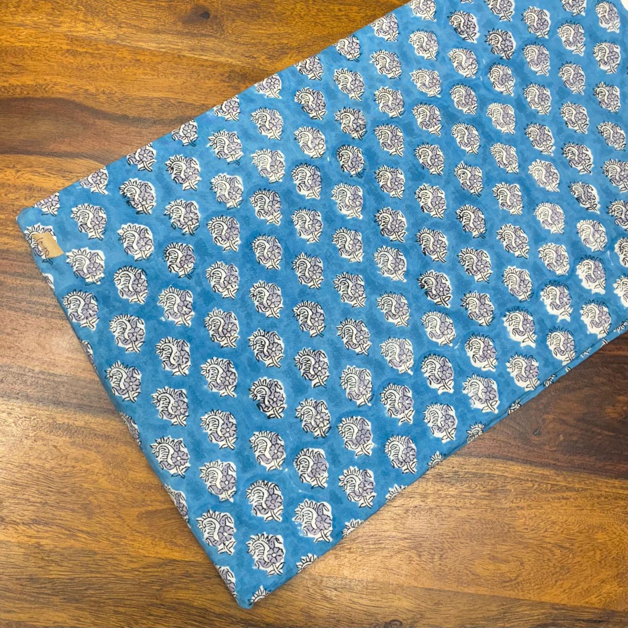 Sanganeri Handblock Cotton Fabric #54
