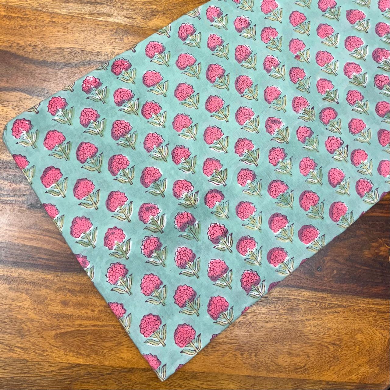 Sanganeri Handblock Cotton Fabric #58