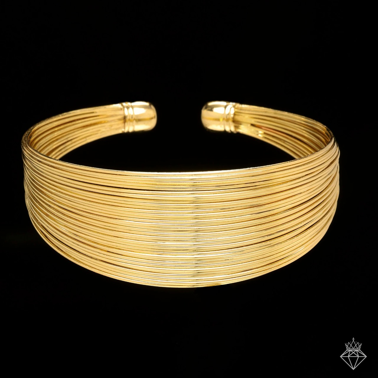Anti-Tarnish Bold & Gold Layered Bangle Bracelet