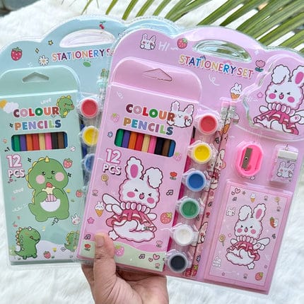 Stationary Kit - With Pencil Color