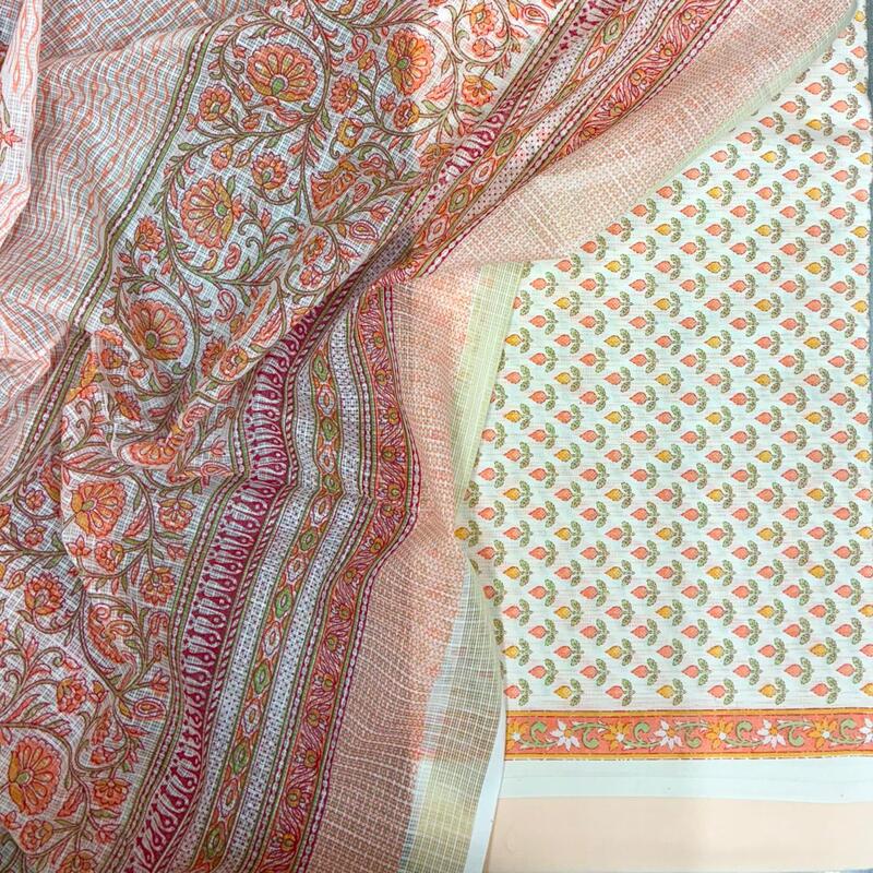 Khadi Cotton Patch Work Suit Set #1