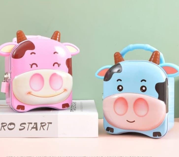 Cow Shaped Piggy Bank