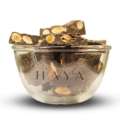 Homemade Ooty Dark Chocolate with Roasted Almonds