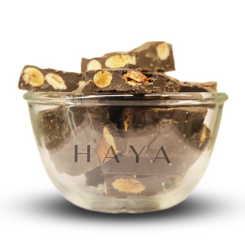 Homemade Ooty Dark Chocolate with Roasted Almonds