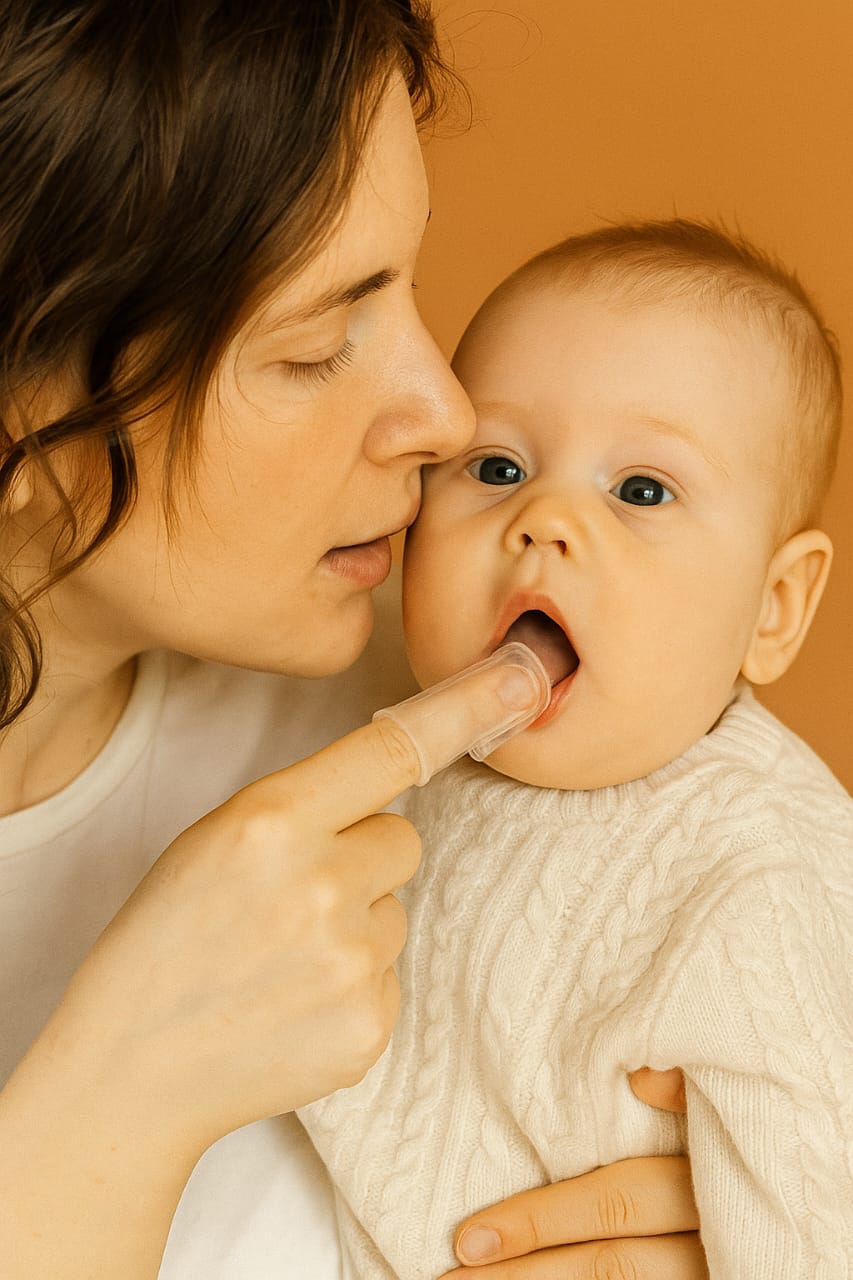 Baby Silicone Finger Toothbrush