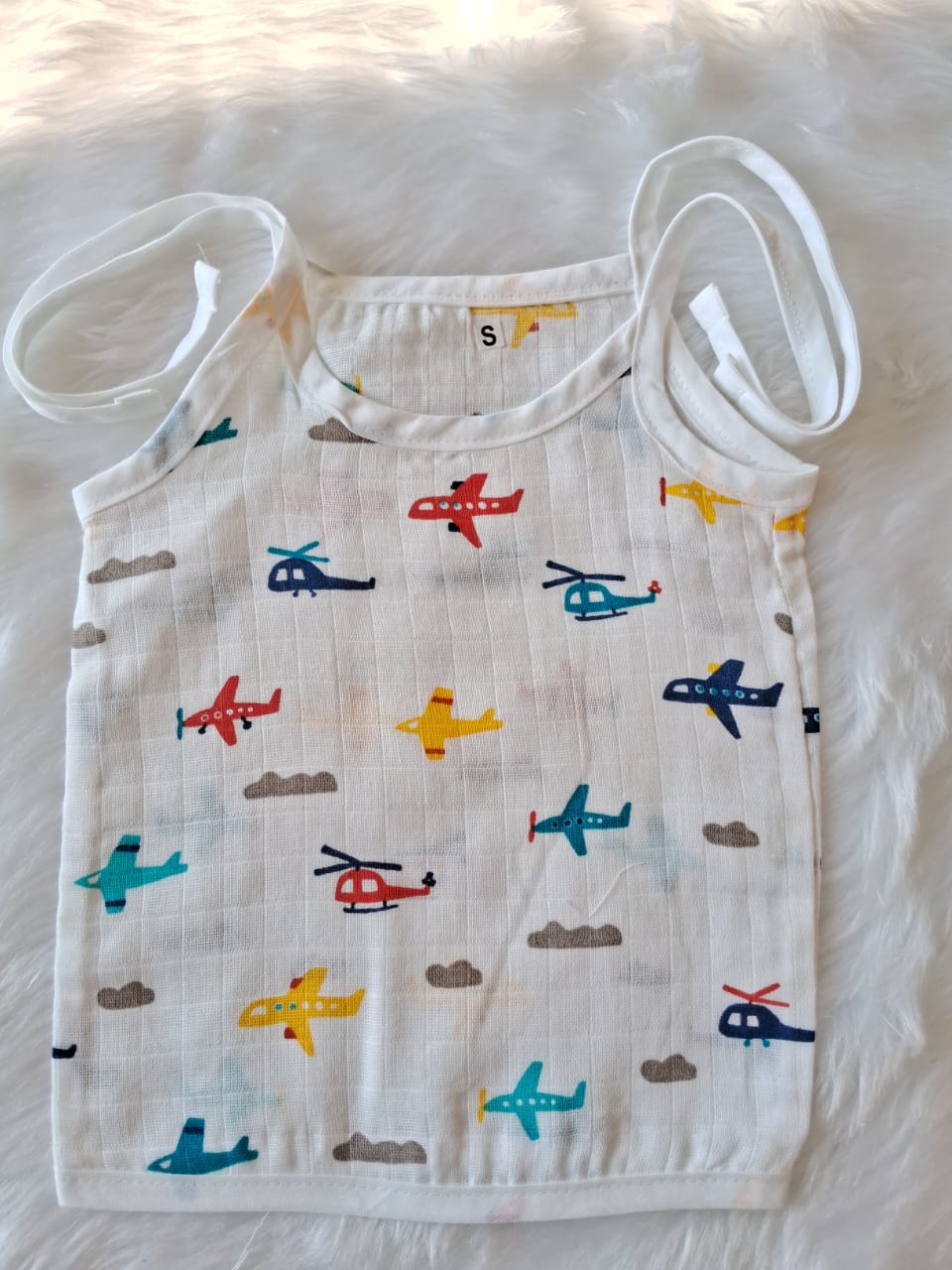 Muslin Jabla knot-Airplane