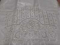 Maggam Work Blouse 1M Silver Colour