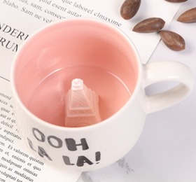 Exquisite 3D Cartoon Coffee Cup. Exquisite 3D Cartoon Coffee Cup.