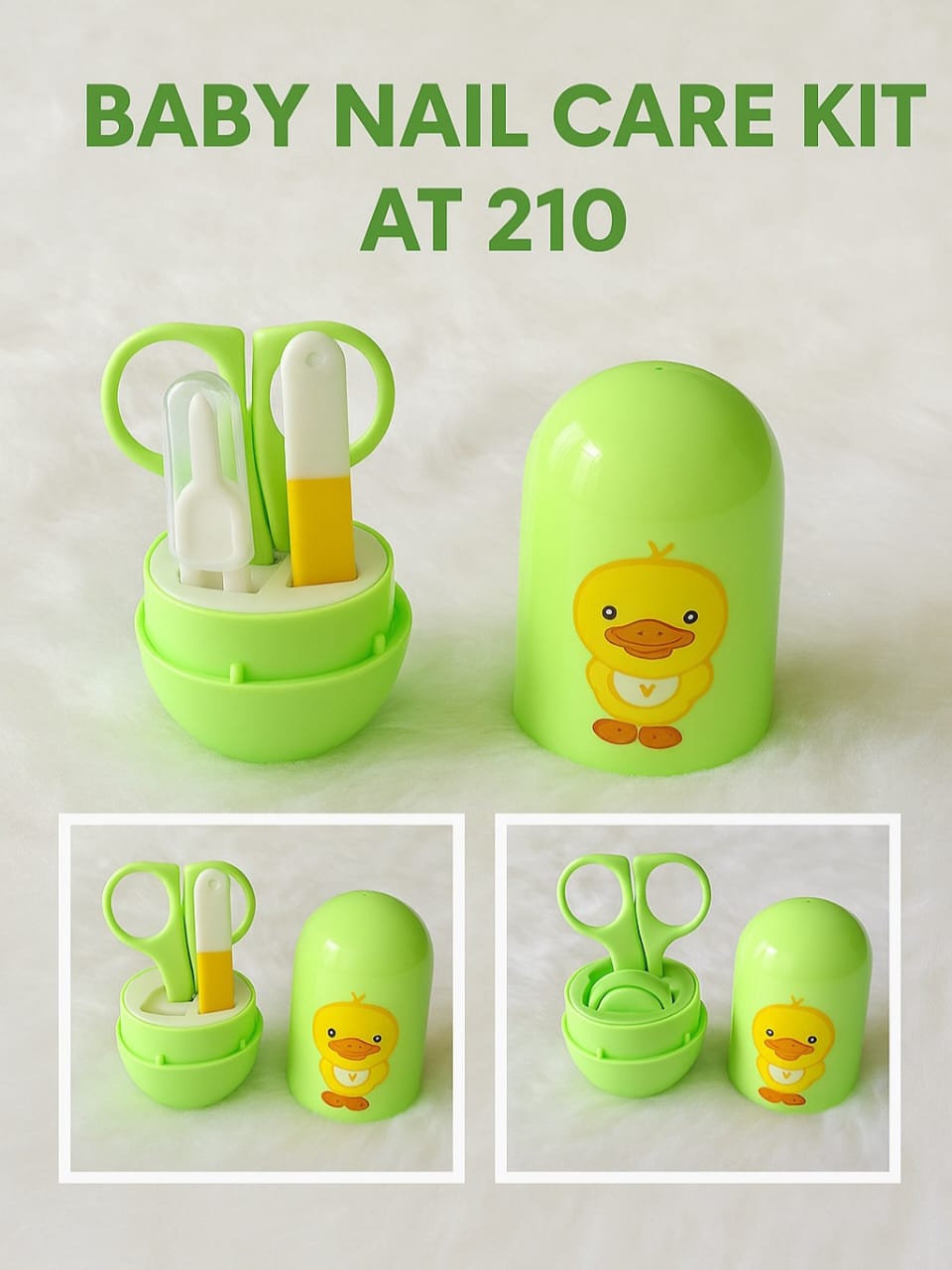 ‎‎Baby Grooming Kit With Scissor