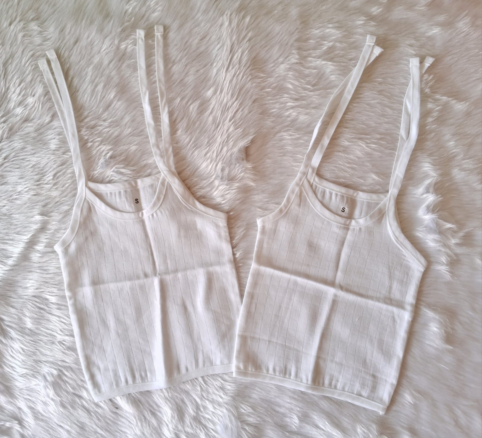 Muslin Jabla knot-Pure white-combo