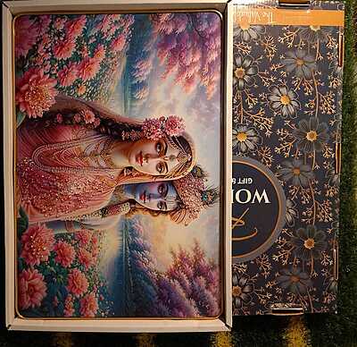 Radha Krishna Premium Wall Art Frame (45 × 30 cm) – Divine Love & Serenity Home Décor(45 × 30 cm) – Divine Love & Serenity Home Décor Radha Krishna Premium Wall Art Frame (45 × 30 cm) – Divine Love & Serenity Home Décor(45 × 30 cm) – Divine Love & Serenity Home Décor