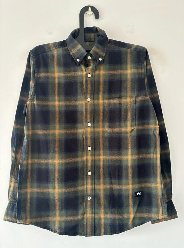 Green & Navy Flannels shirt