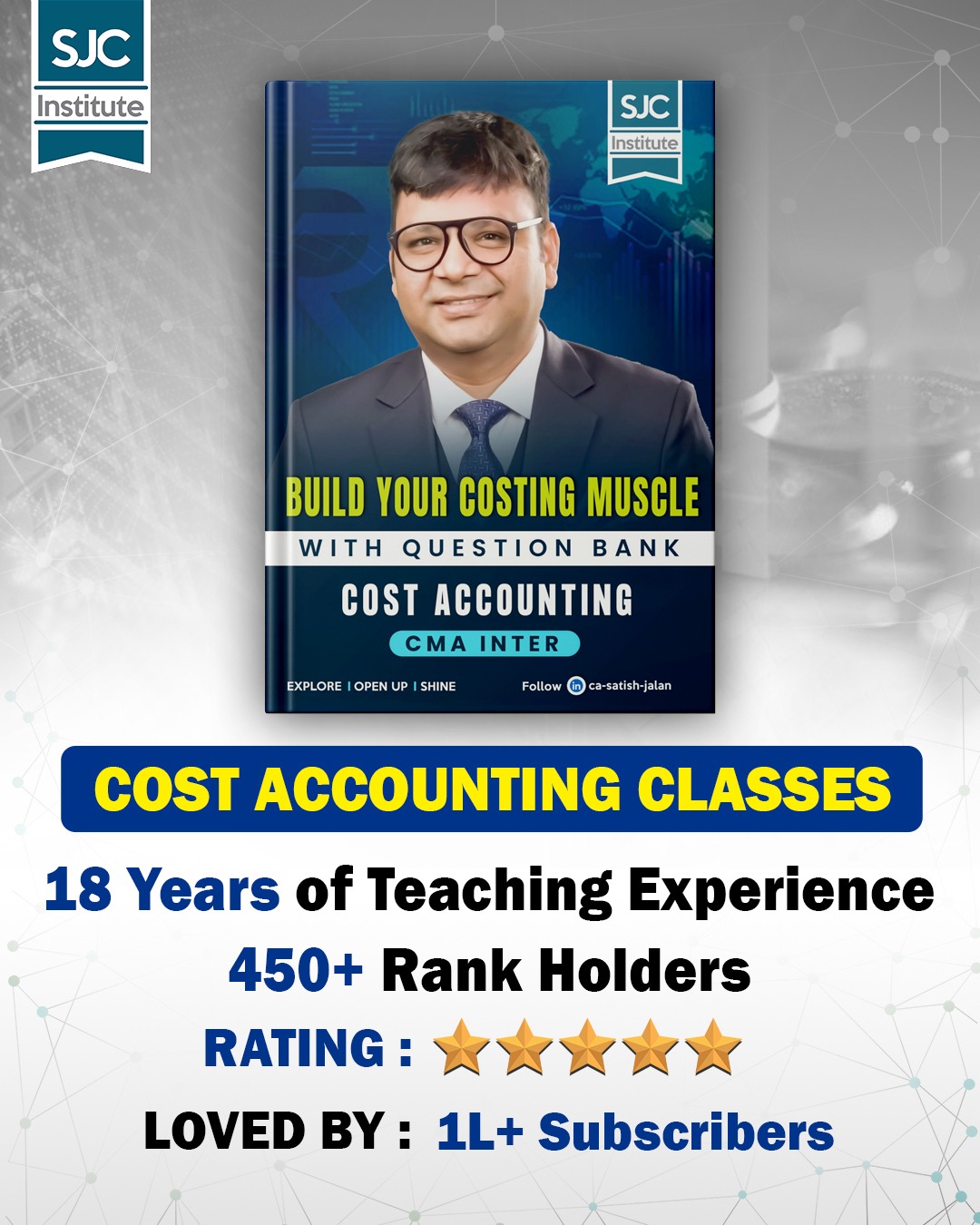 CMA Inter Cost Accounting (Group 1) By CA Satish Jalan