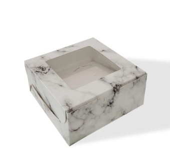 Cake box window 1/2kg