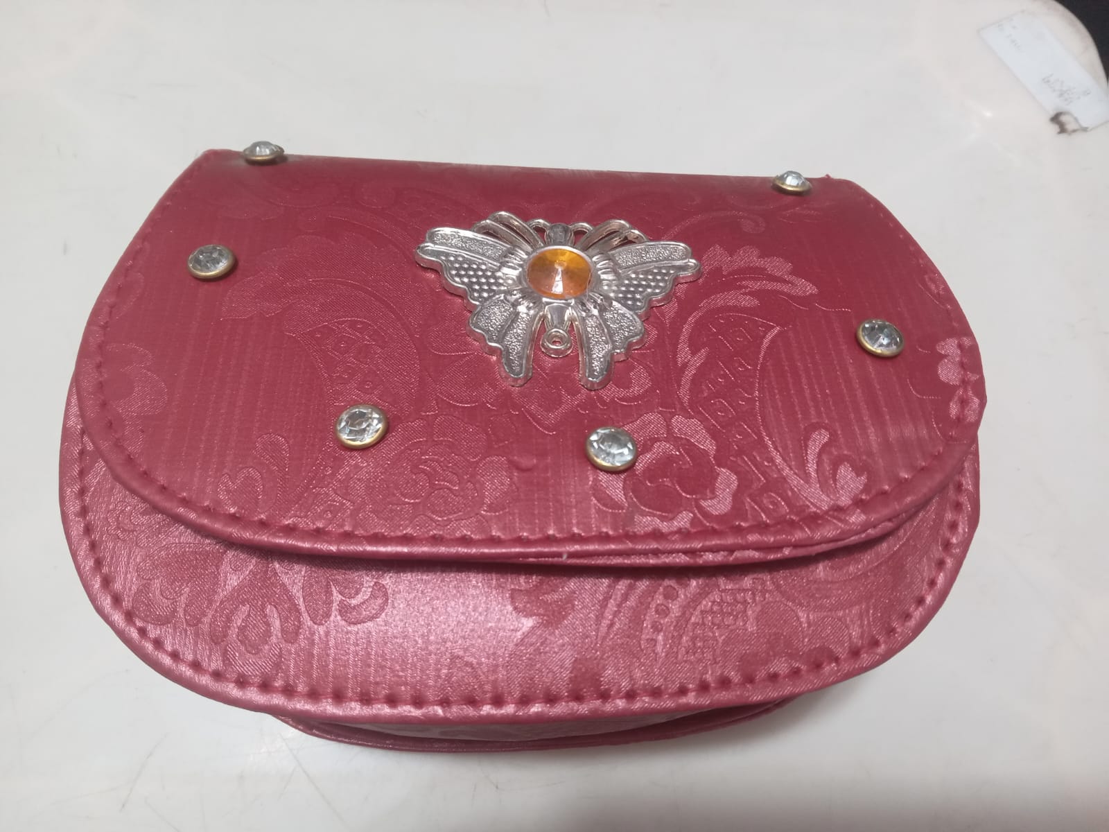 Ladies Hand Bag Red Colour