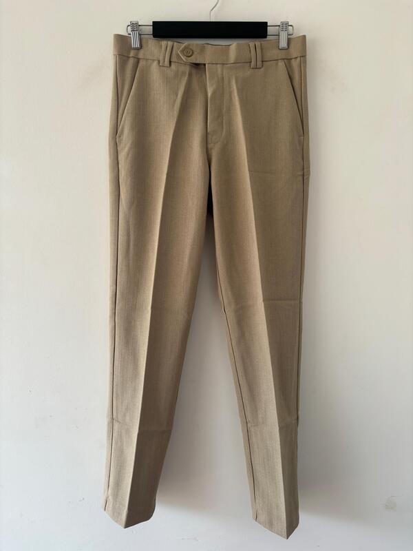 Beige formal pant