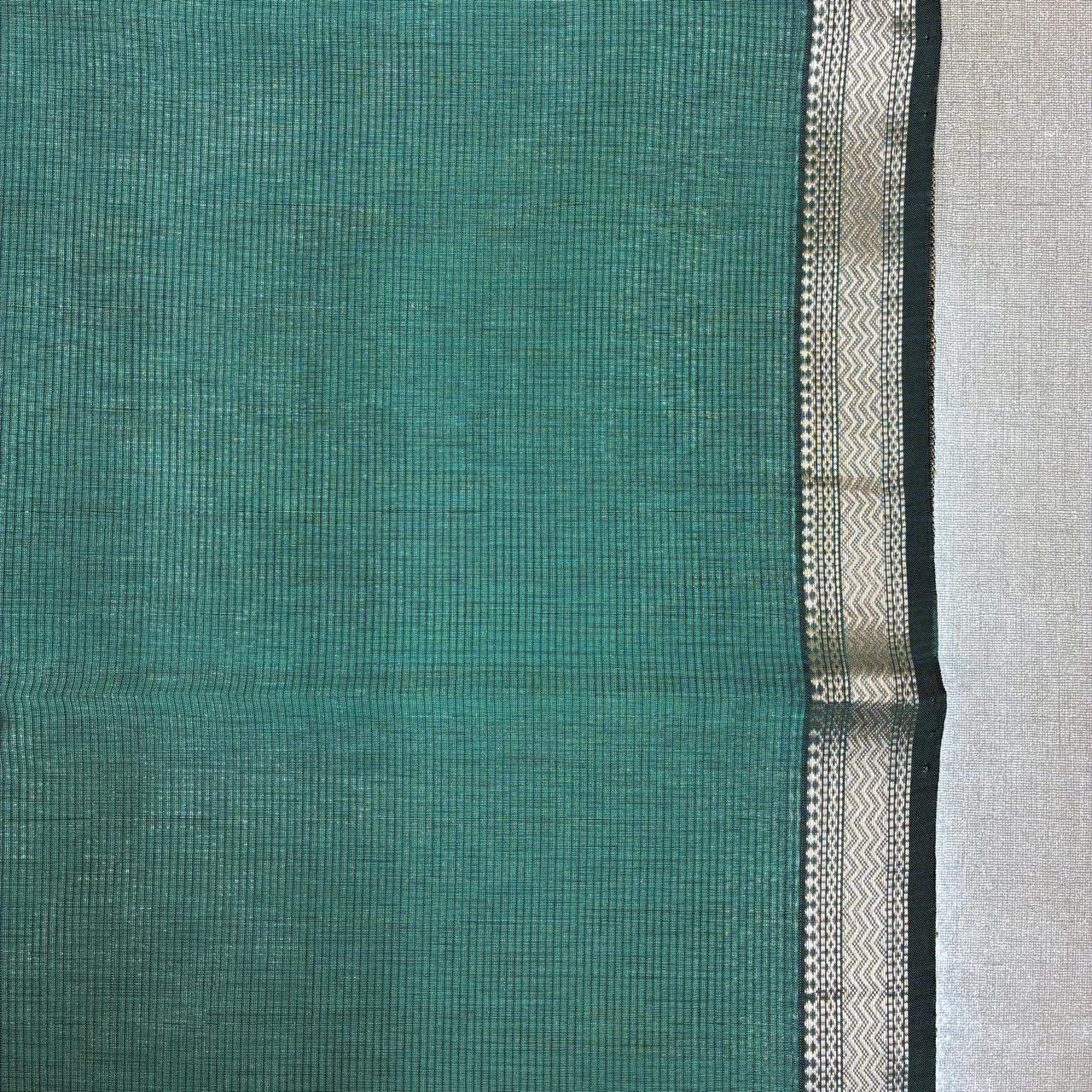 Maheshwari Silk Kosa Pallu Saree #4