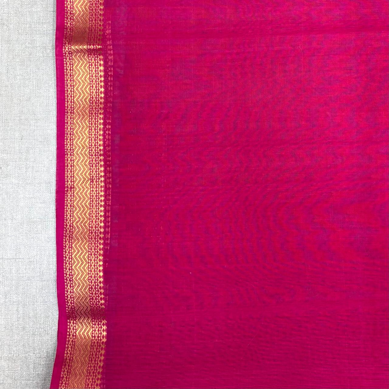Maheshwari Silk Kosa Pallu Saree #6