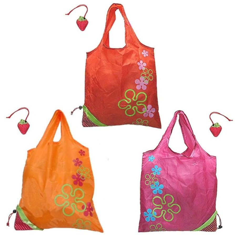 Strawberry Foldable Bag