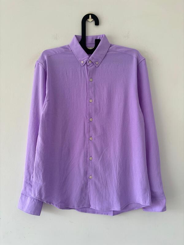 Lavender crushed shirt