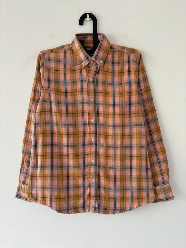 Peach & lavender Flannels shirt