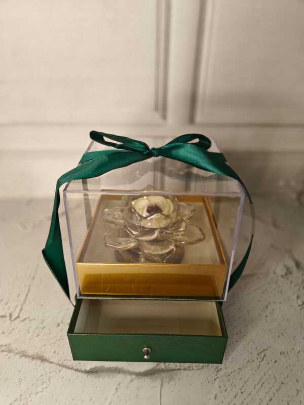 Acrylic Box With Drawer