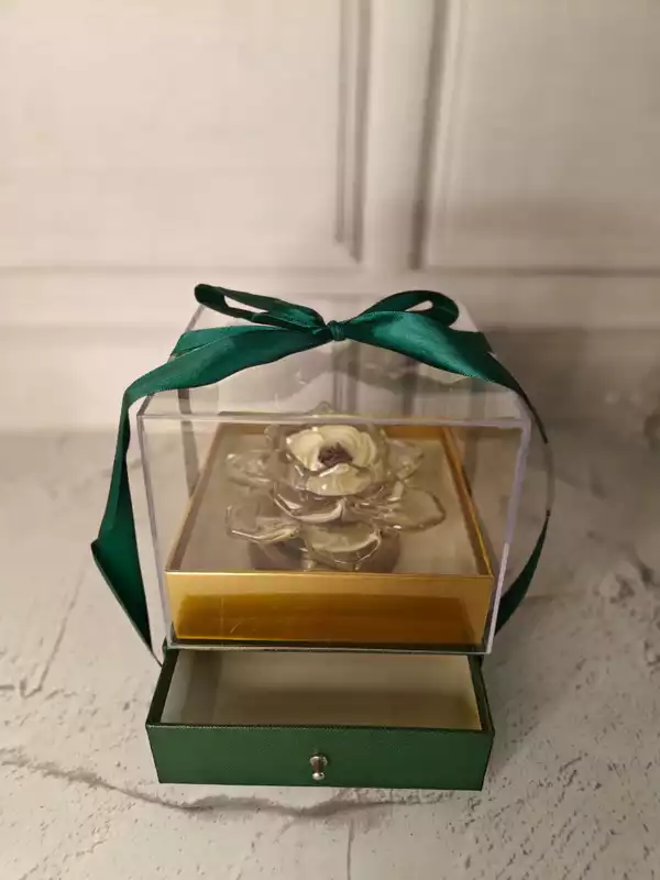 Acrylic Box With Drawer