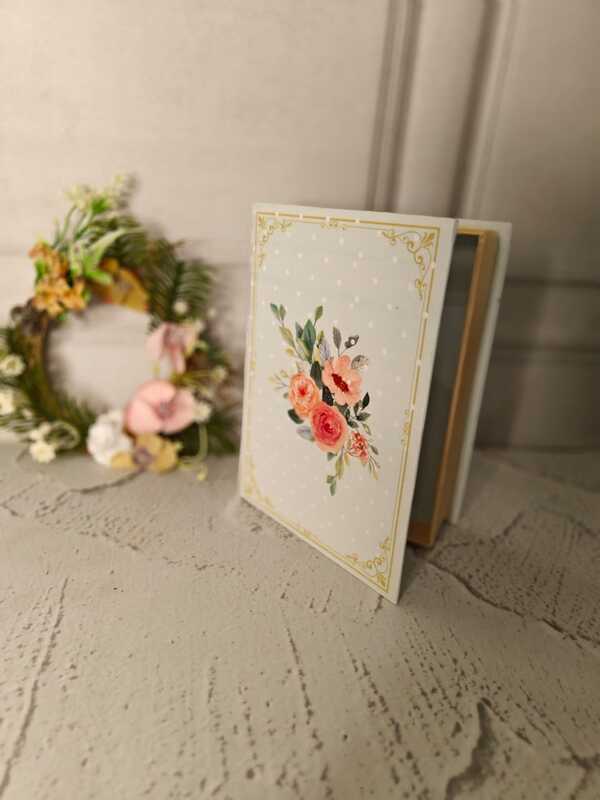 Pink & Blue Hidden Storage Book Box