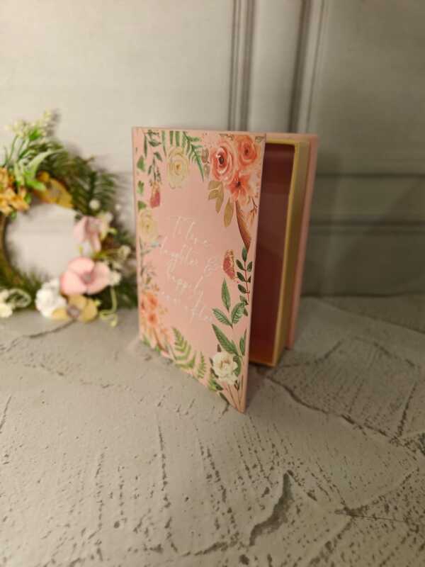 Pink & Blue Hidden Storage Book Box