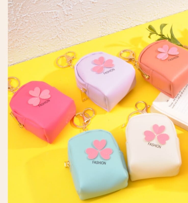 Flower Pouch keychain JKC47