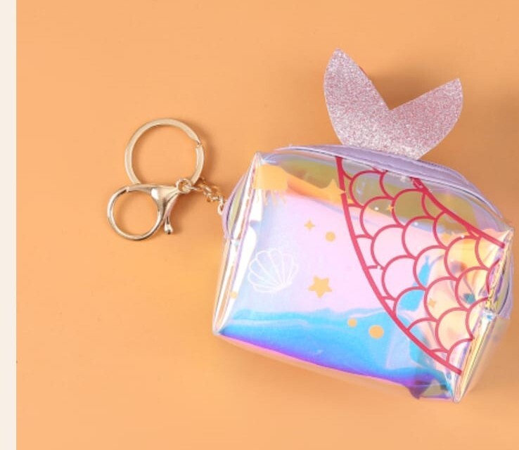 Mermaid pouch keychain JKC49