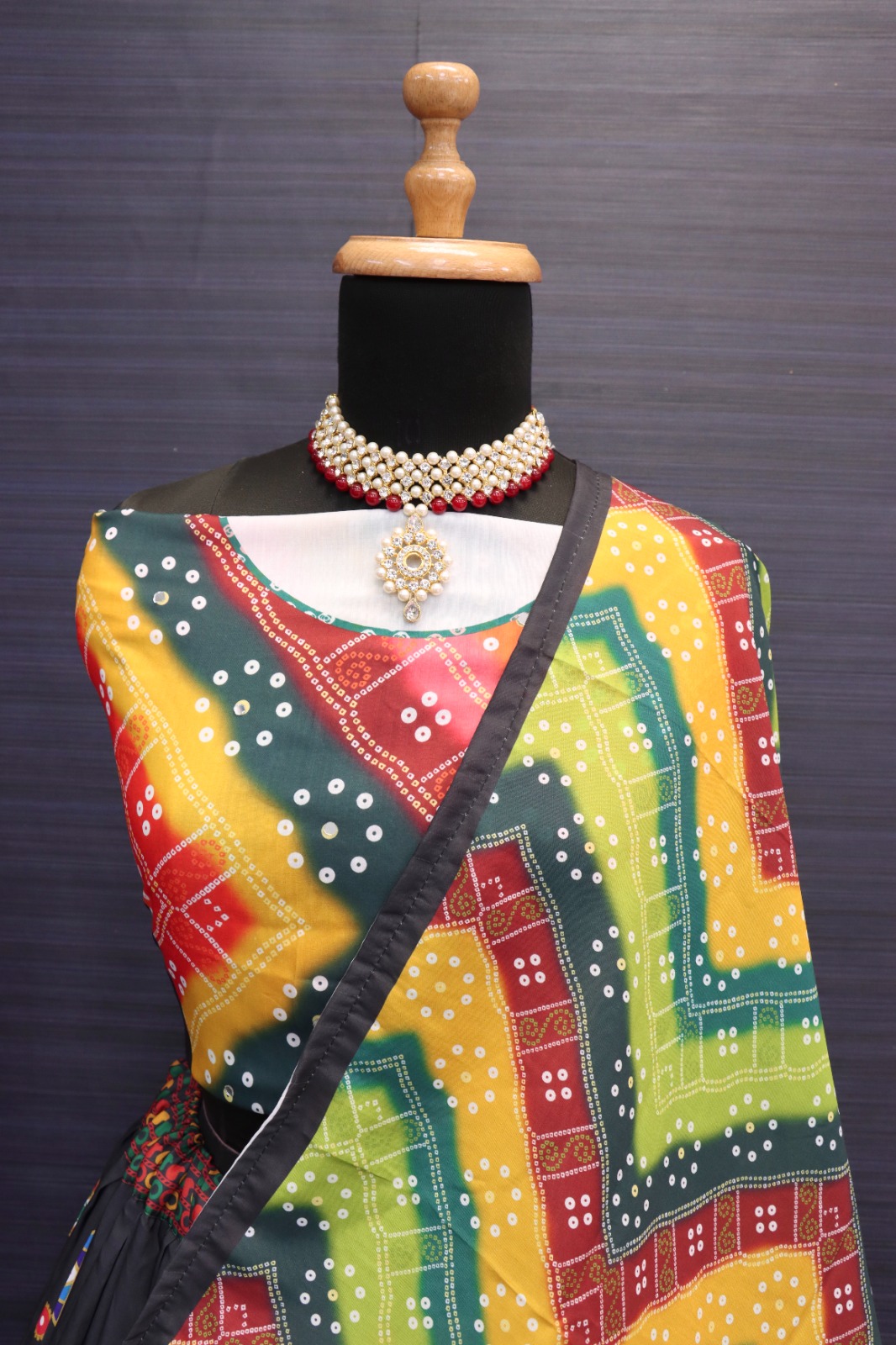 New Lounching Digital Print Muslin Cotton Lehenga Choli D.26