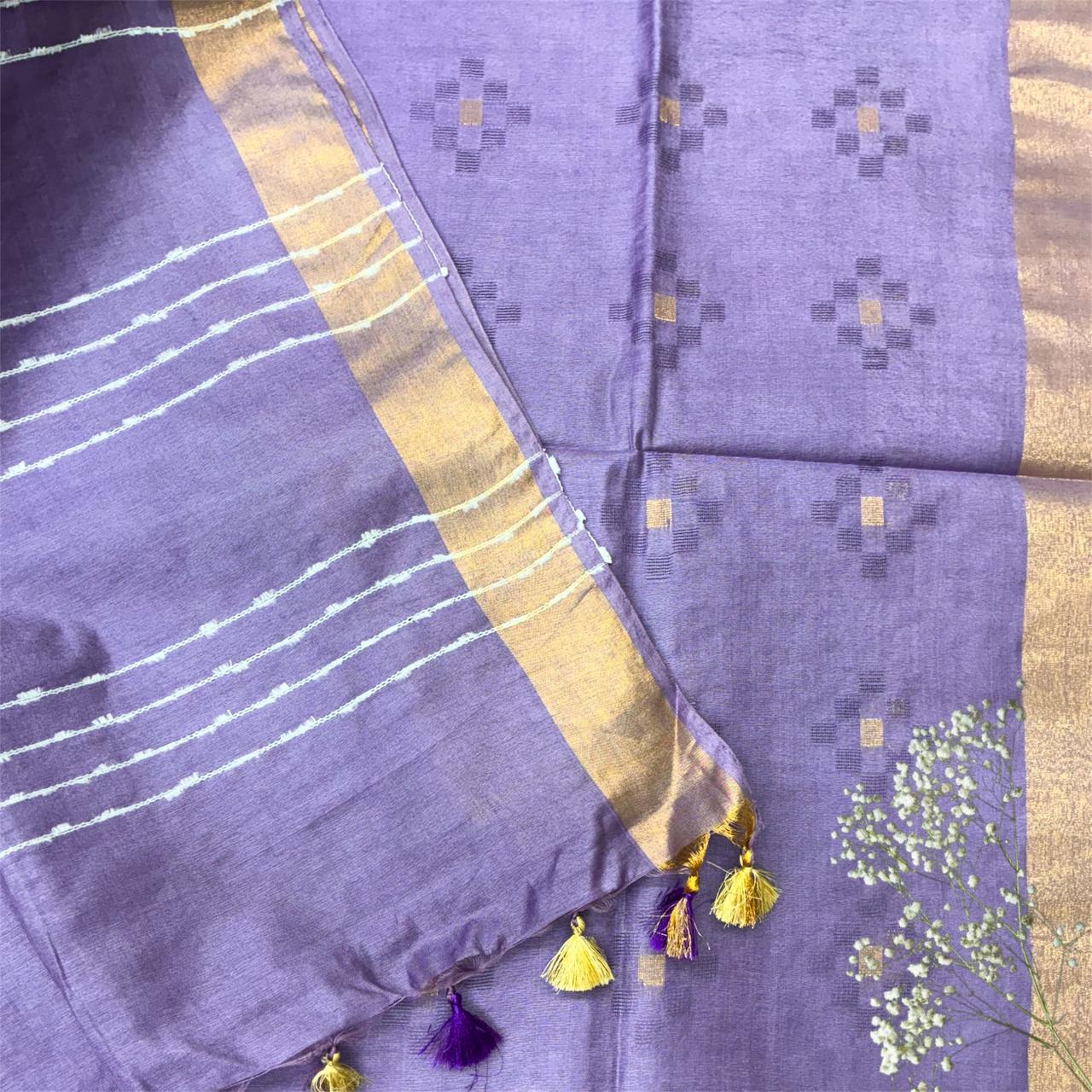 Bhagalpuri Silk Dobby Saree #13