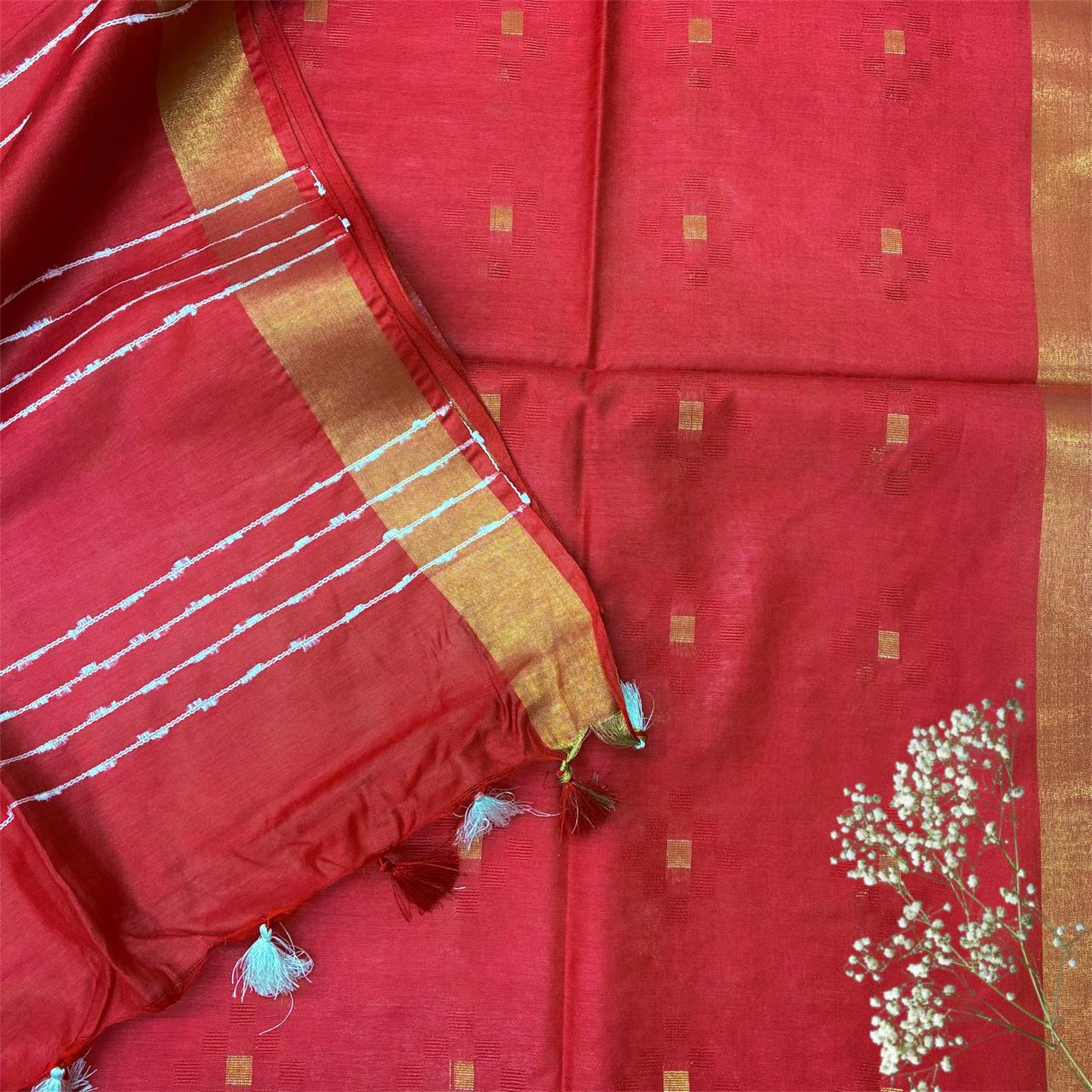 Bhagalpuri Silk Dobby Saree #10