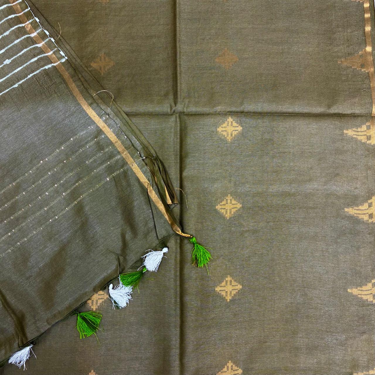 Bhagalpuri Silk Dobby Saree #5